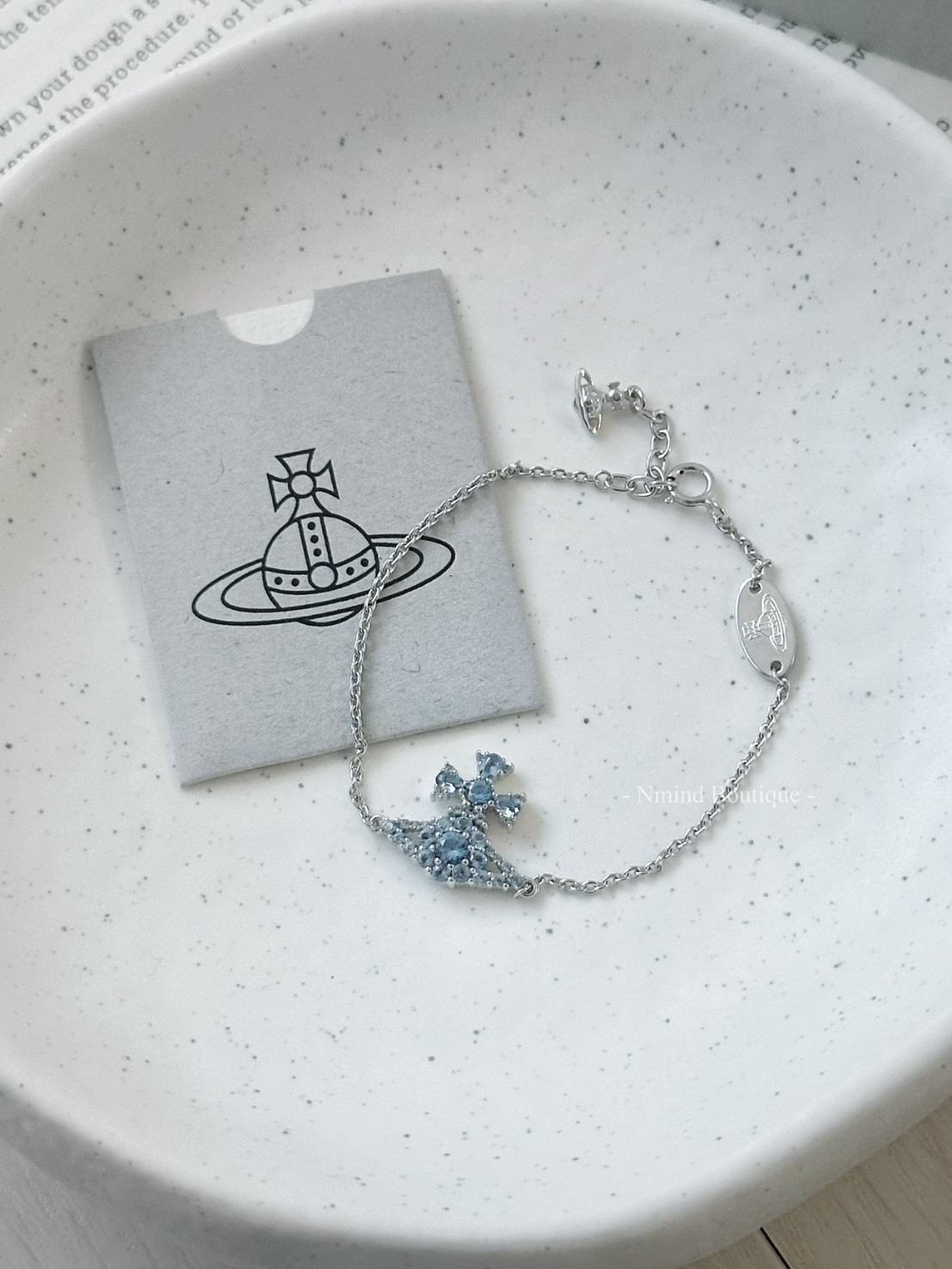 <好飾到✨> Vivienne Westwood Masha 藍鑽星球手鍊