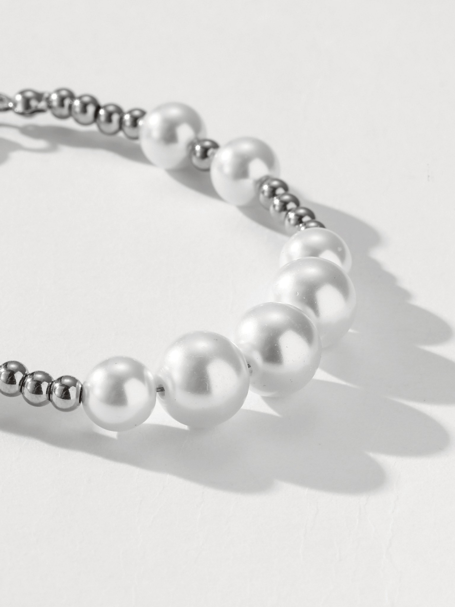 UCDF 鋼珠 珍珠 拼接 手鏈 UCB012