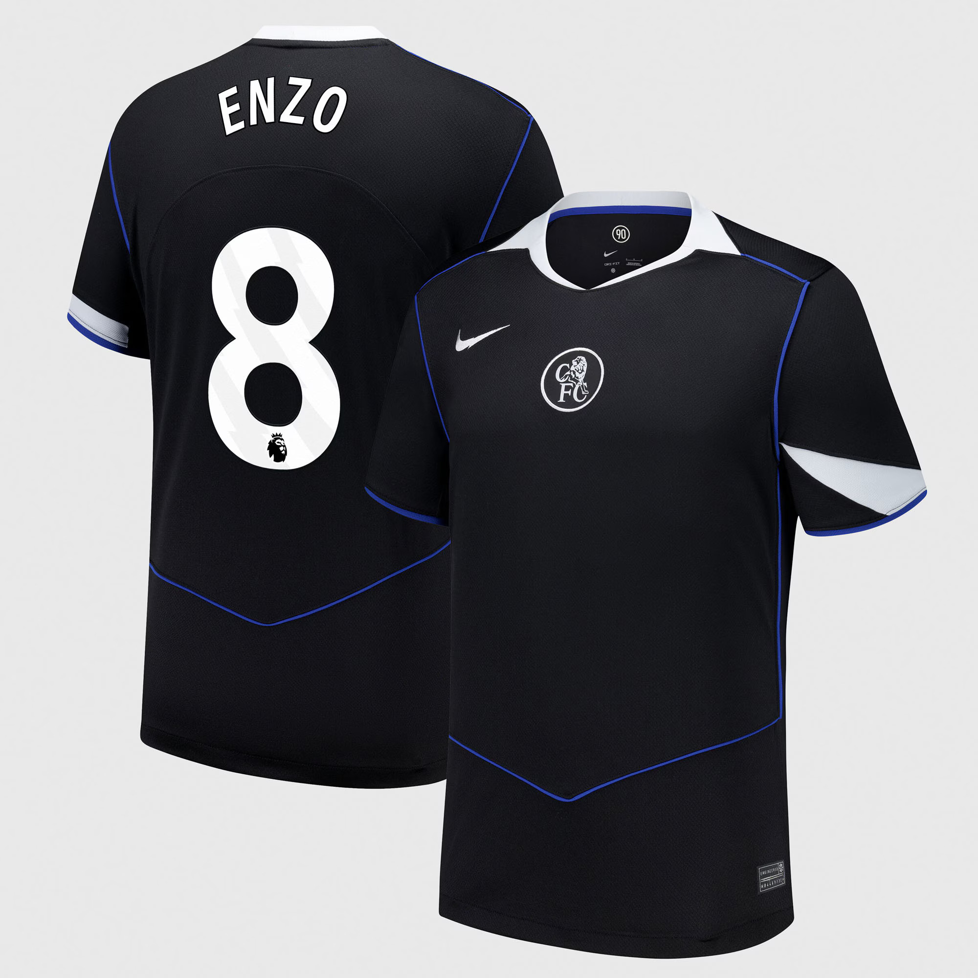 2025 Chelsea Third Away Shirt with Nameset (單號碼)