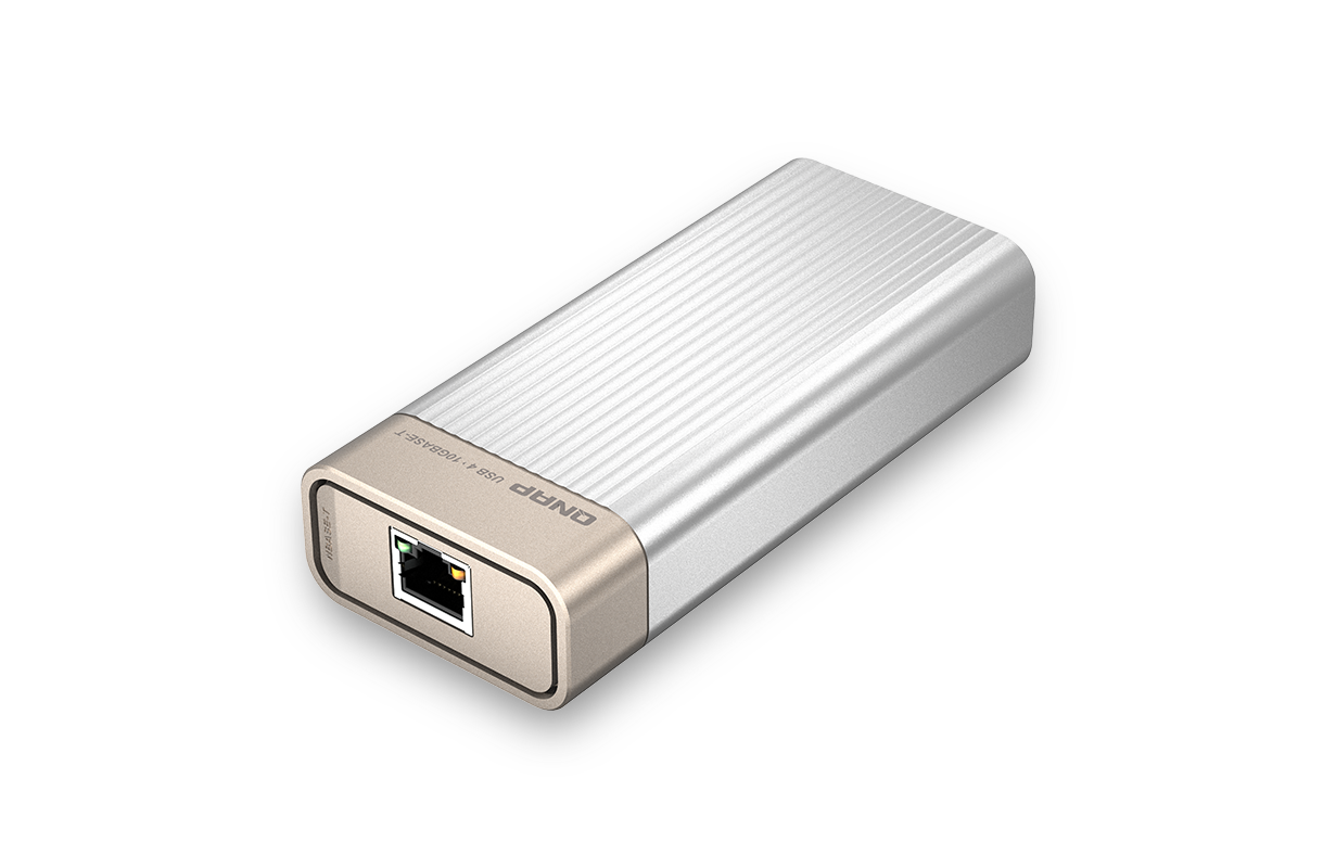 Qnap USB 4 Type C to single-port 10GBASE-T adapter 網路轉換器 - QNA-UC10G1T