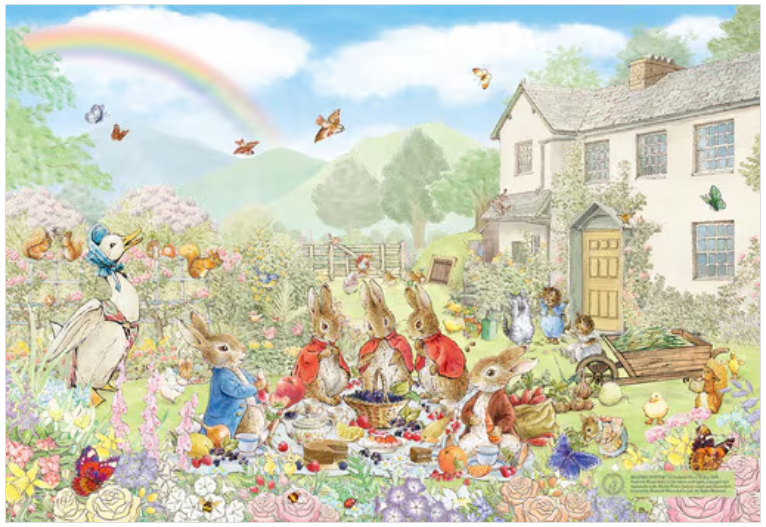 彼得兔 - 花園野餐