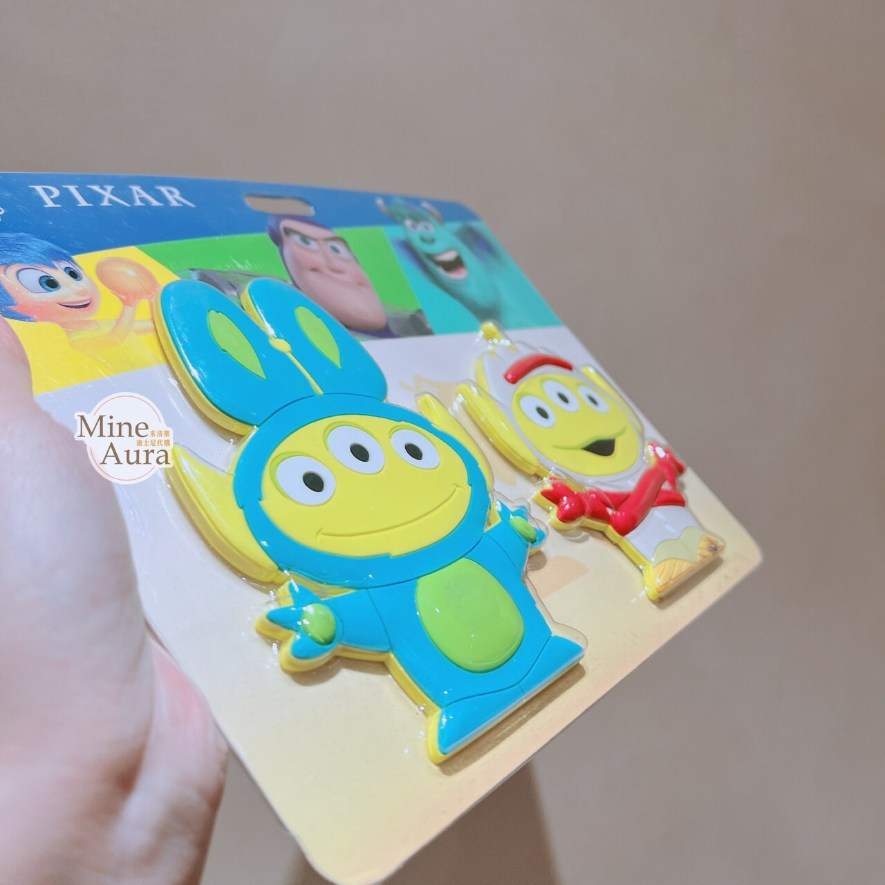 (特價現貨) 三眼怪 Alien 變裝造型 兔崽子 Bunny 叉奇 Forky 磁鐵 鉤子 2入組 玩具總動員 Toy Story -香港迪士尼樂園