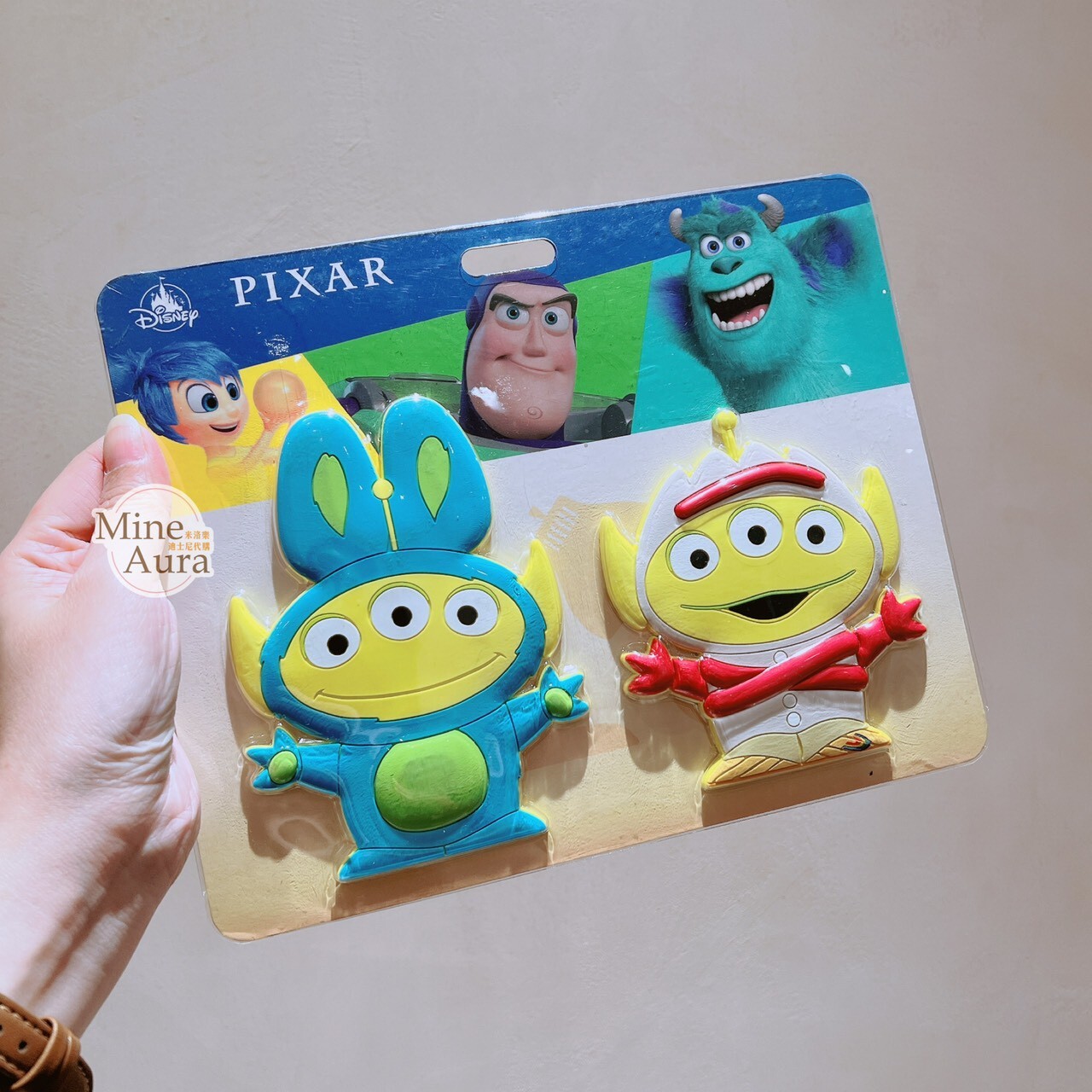 (特價現貨) 三眼怪 Alien 變裝造型 兔崽子 Bunny 叉奇 Forky 磁鐵 鉤子 2入組 玩具總動員 Toy Story -香港迪士尼樂園