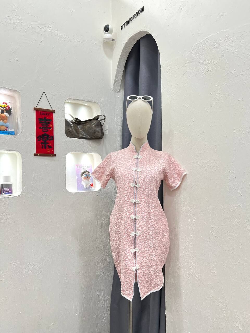 Pink Qipao Dress