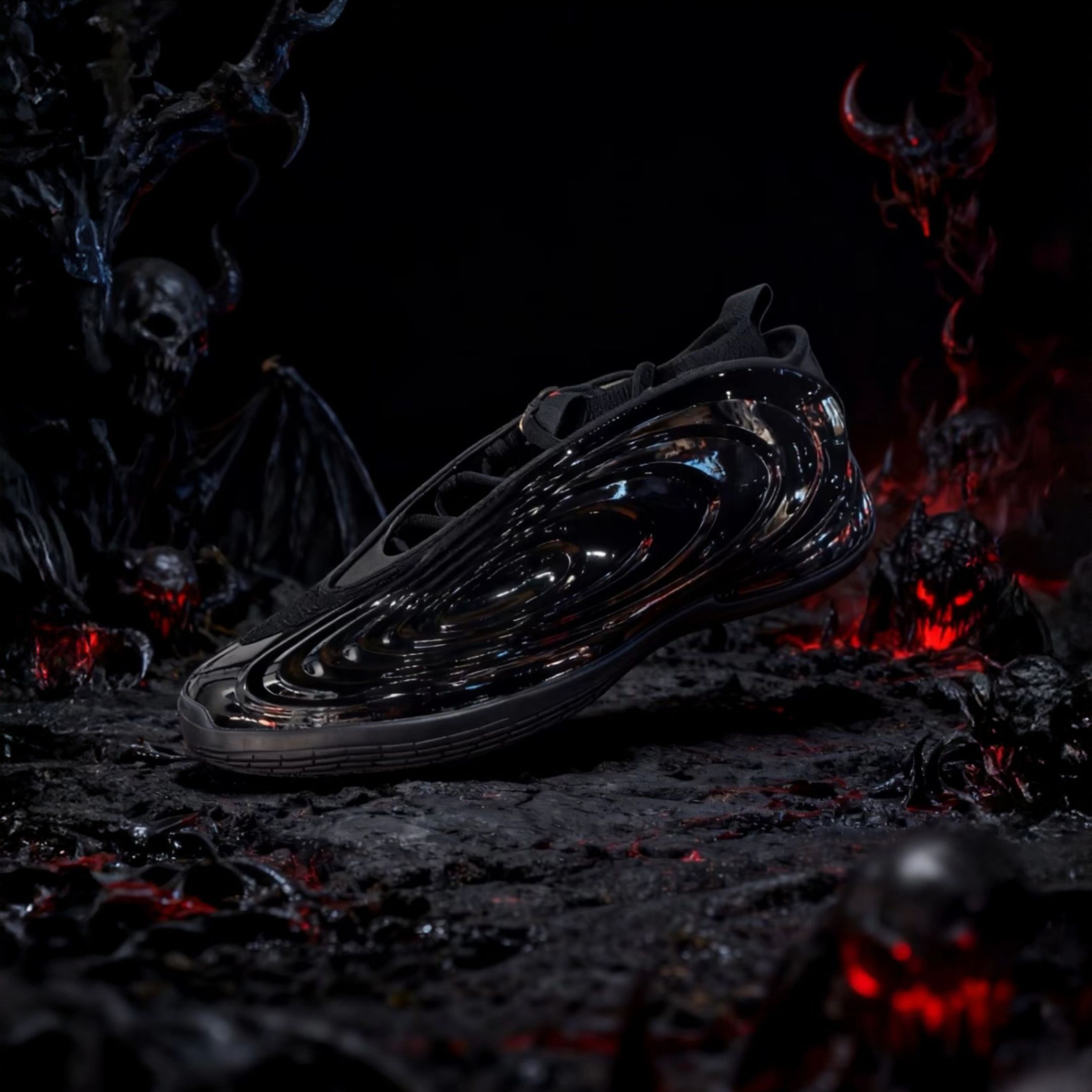 NICEDAY 代購 Adidas Harden Vol 10 哈登 10代 籃球鞋 實戰 黑 黑魂 漆皮 JR1598