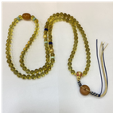 0121GZ086-26琥珀-蓝珀项链（A87）