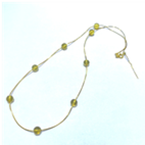 0121GZ096-26琥珀-蓝珀项链（A97）