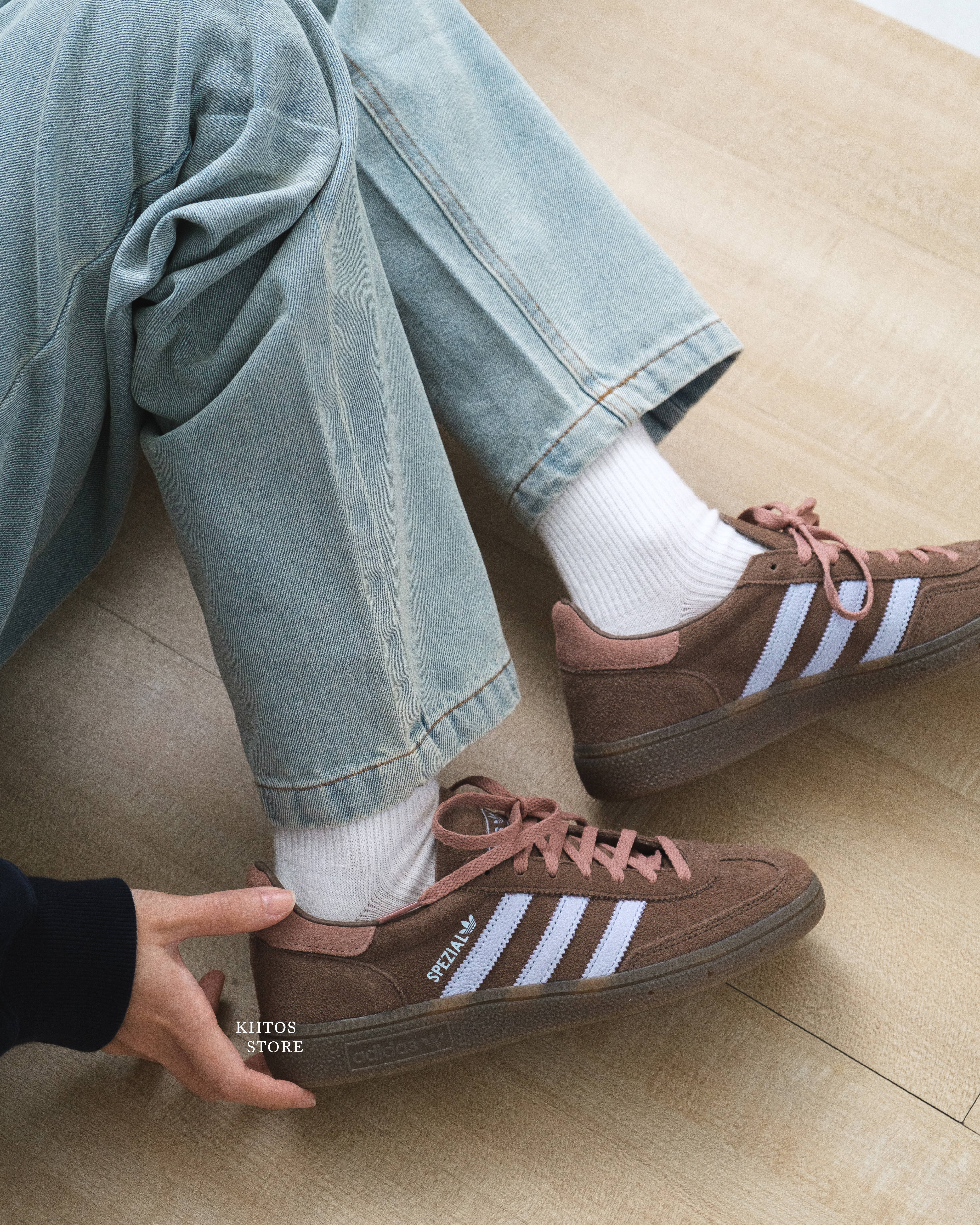 Adidas Handball Spezial W 海鹽可可 灰藍咖啡棕 IH1503