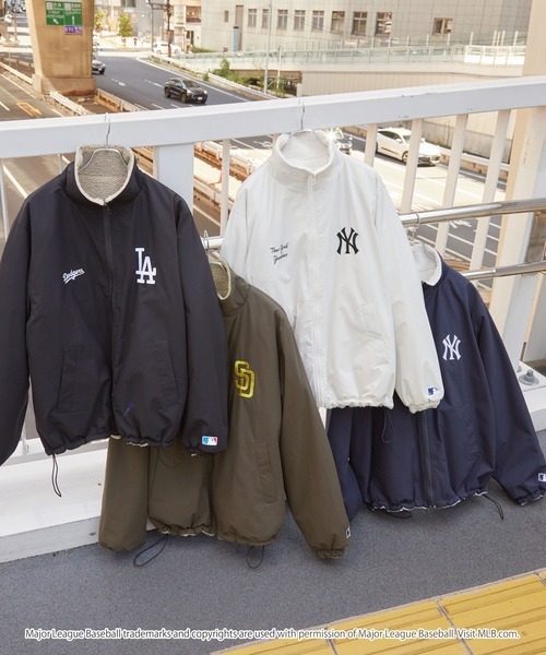 日本 MLB Reversible Stand-Up Blouson