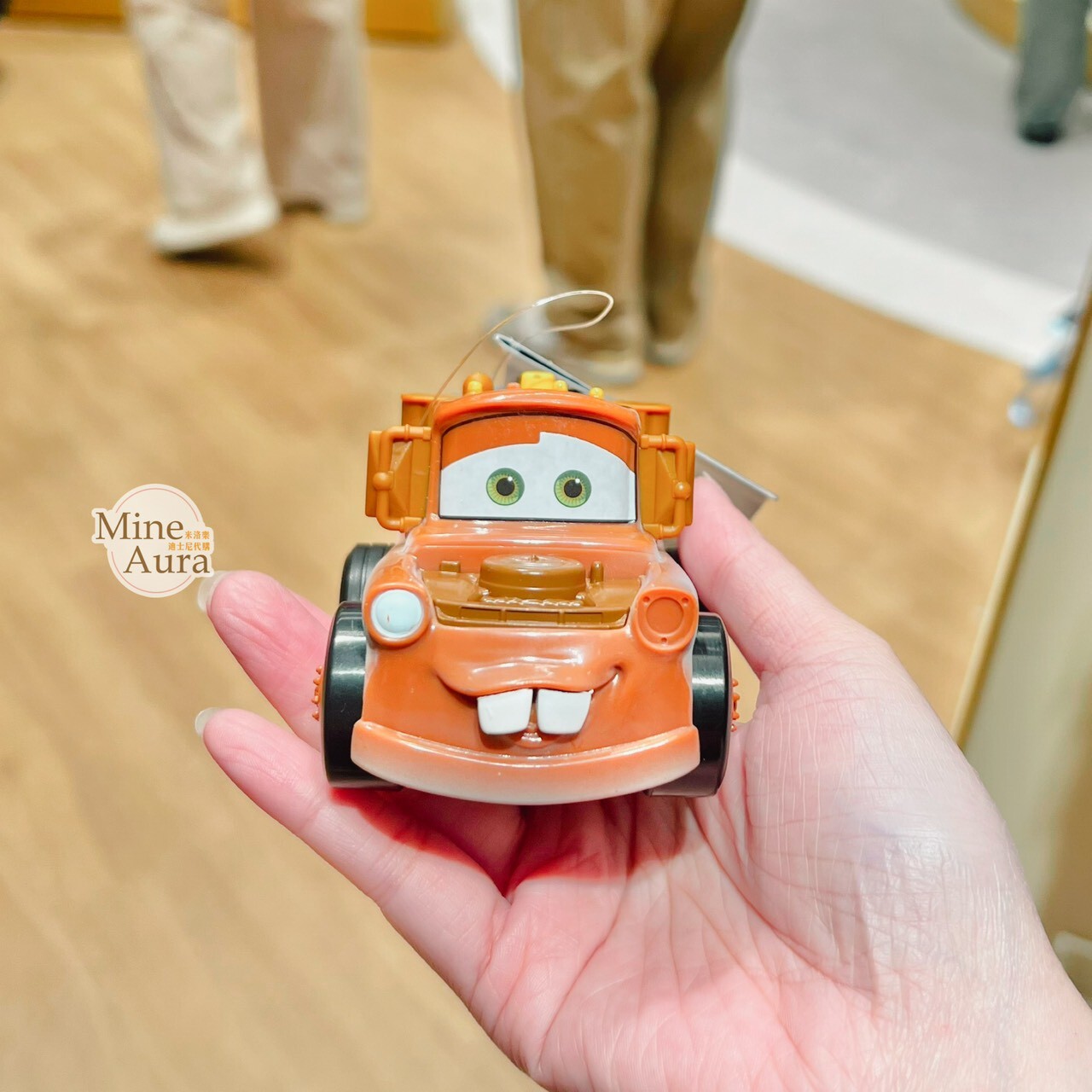 拖線 Mater 造型 玩具車 迴力車 汽車總動員 Cars -香港迪士尼樂園