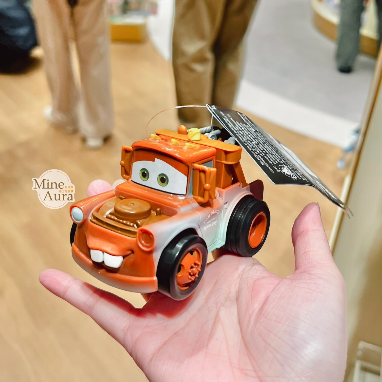 拖線 Mater 造型 玩具車 迴力車 汽車總動員 Cars -香港迪士尼樂園