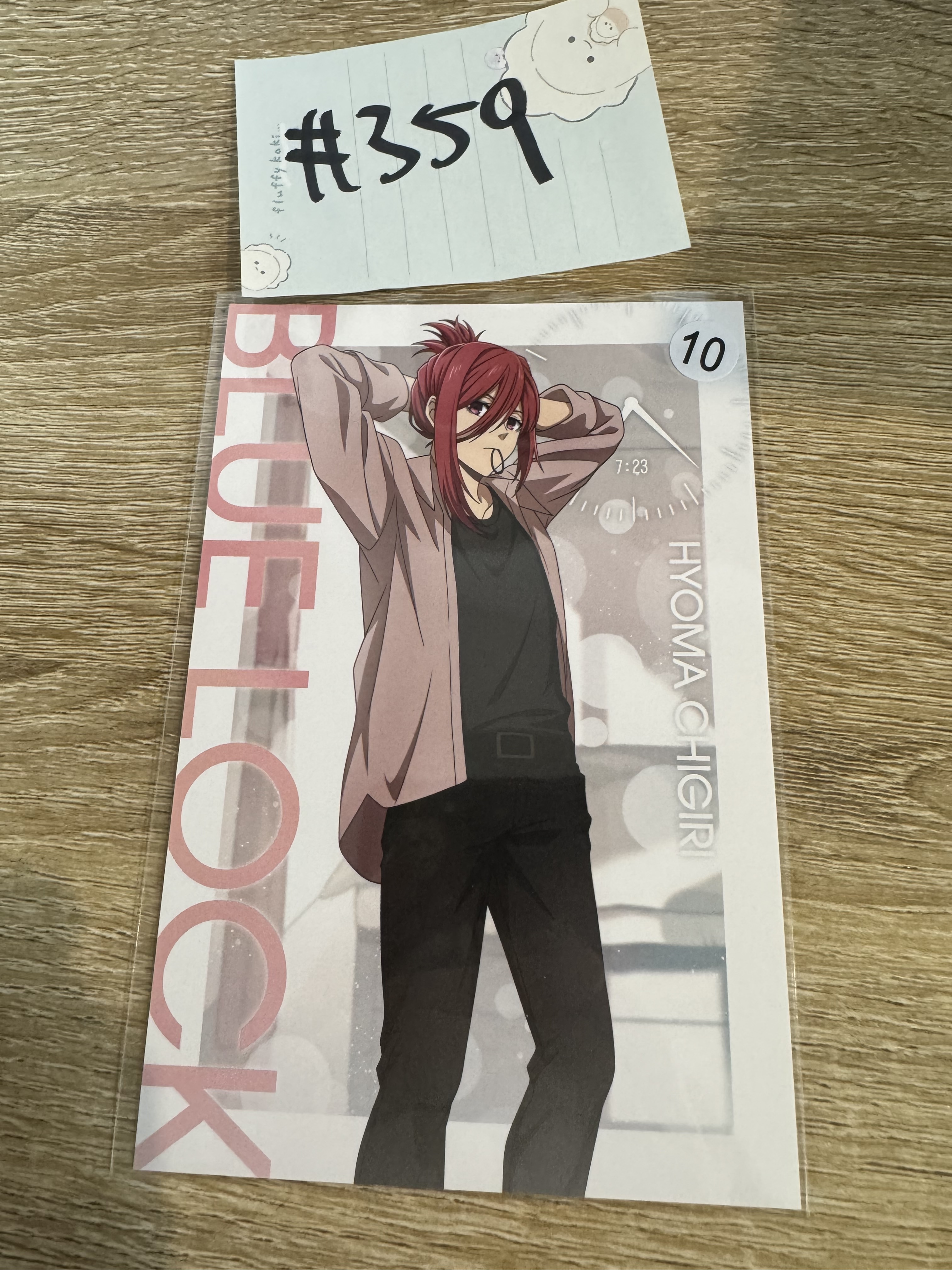 BlueLock 千切 明信片#359