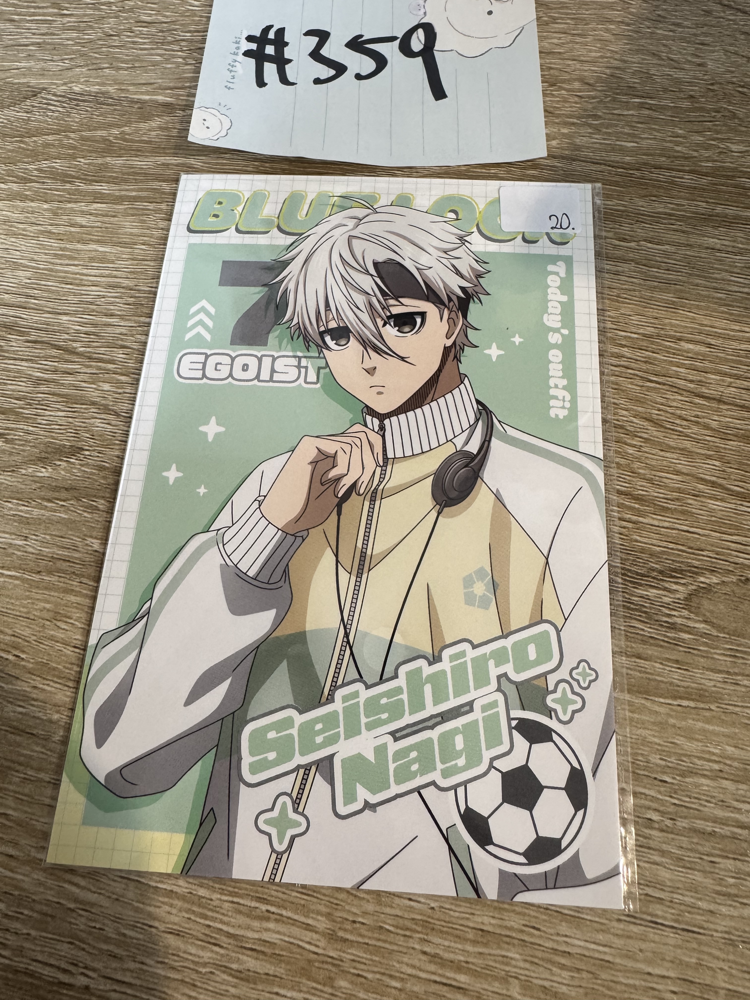 BlueLock 凪誠士郎 明信片#359