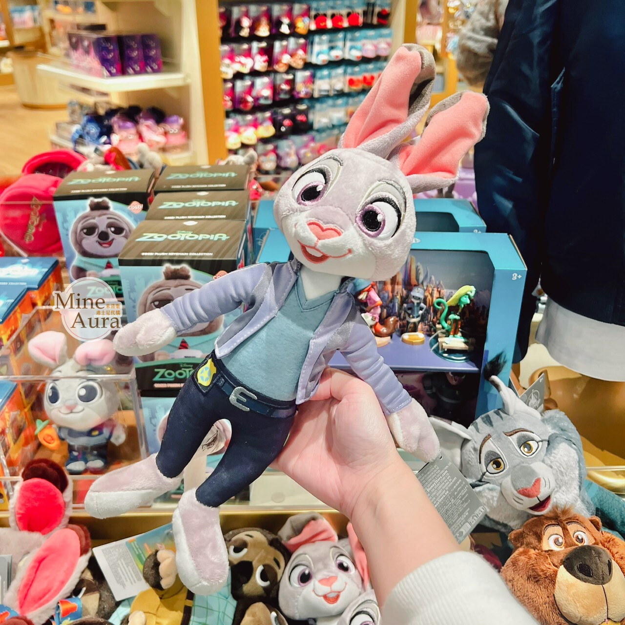 哈茱蒂 Judy 兔 娃娃 玩偶 動物方城市 Zootopia -香港迪士尼樂園