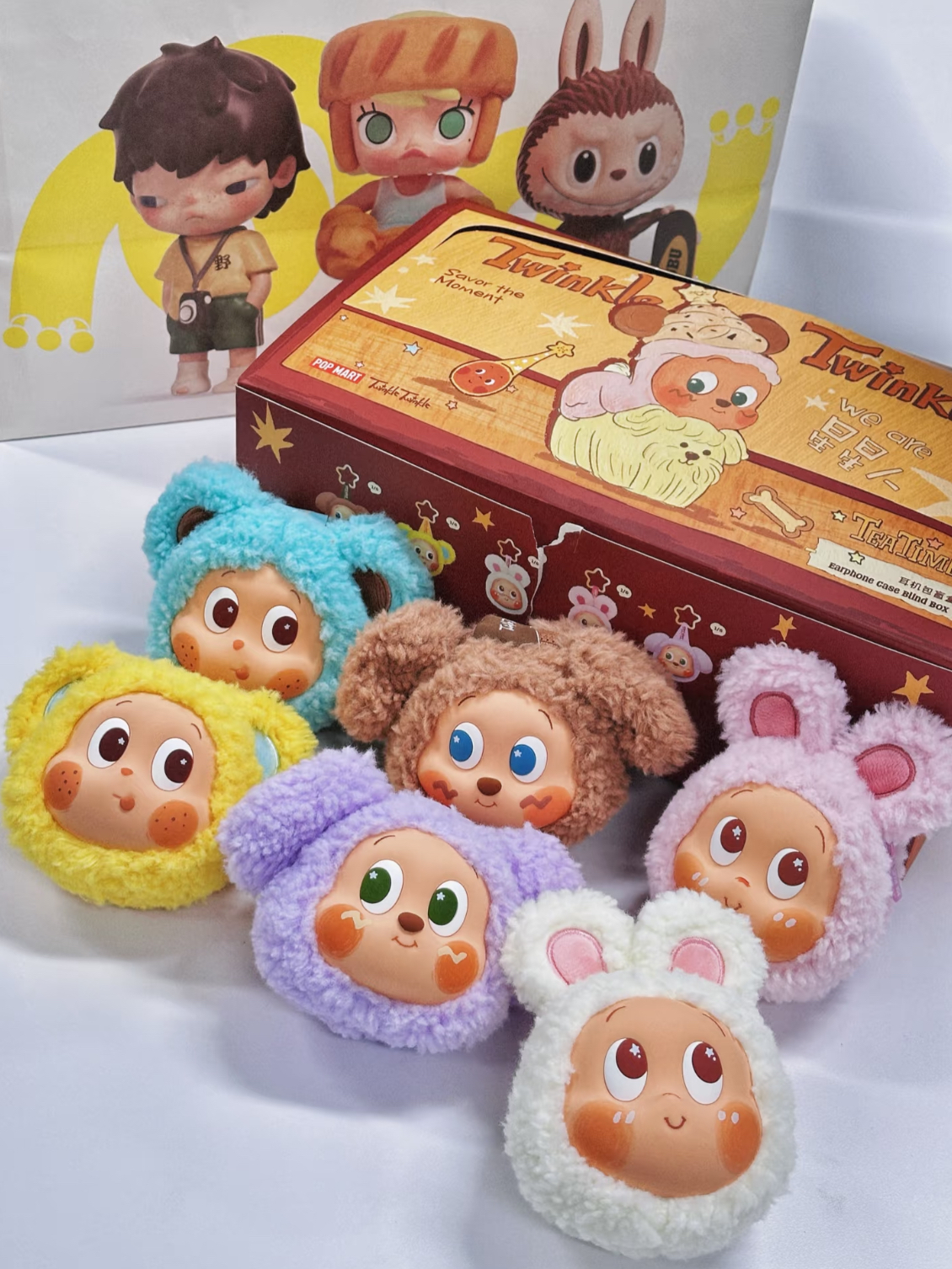 POP MART 泡泡瑪特 星星人美味時刻系列 耳機包盲盒