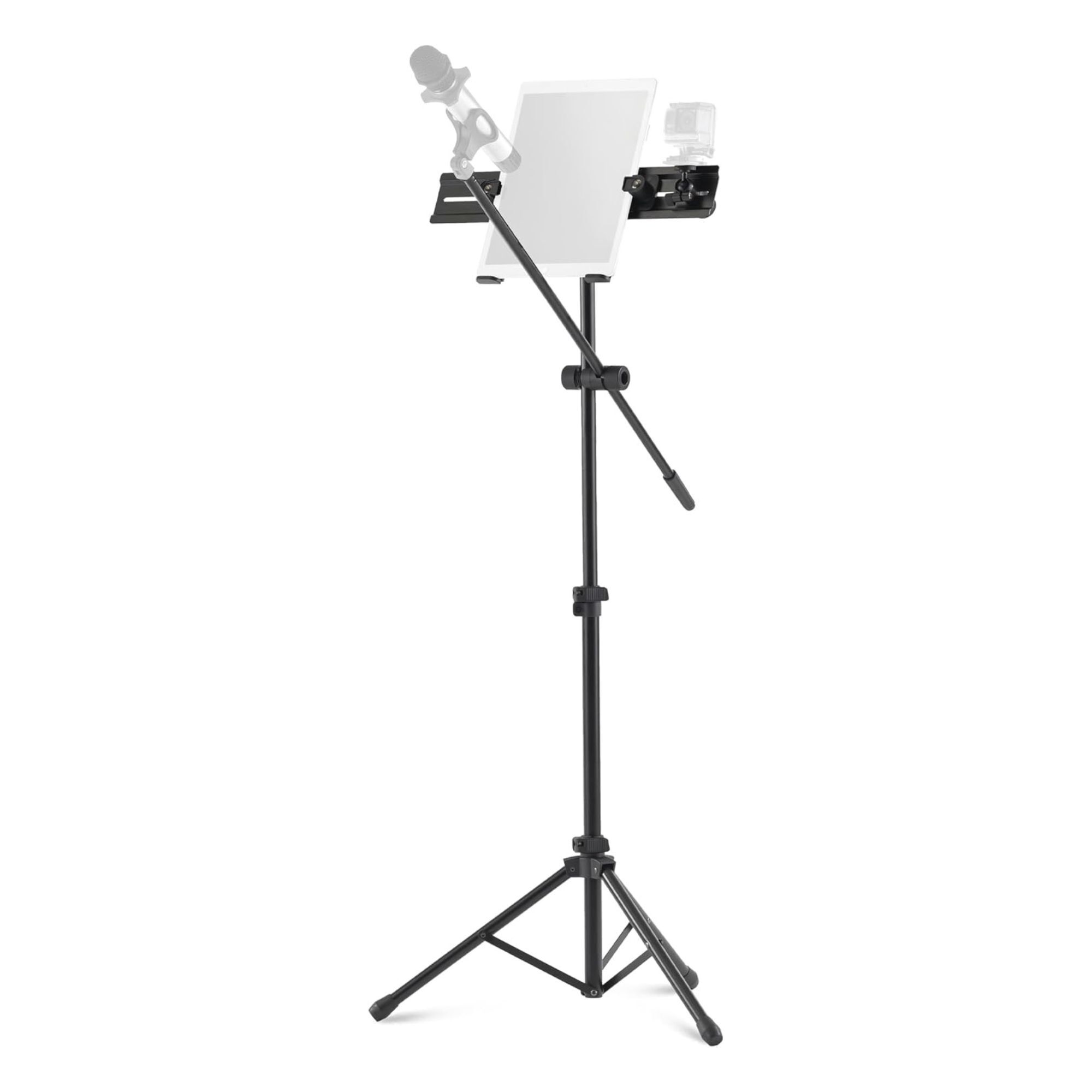 Aweda - COS 8 Pro 麥克風架 譜架二合一 平板架 街頭藝人必備 表演配件推薦