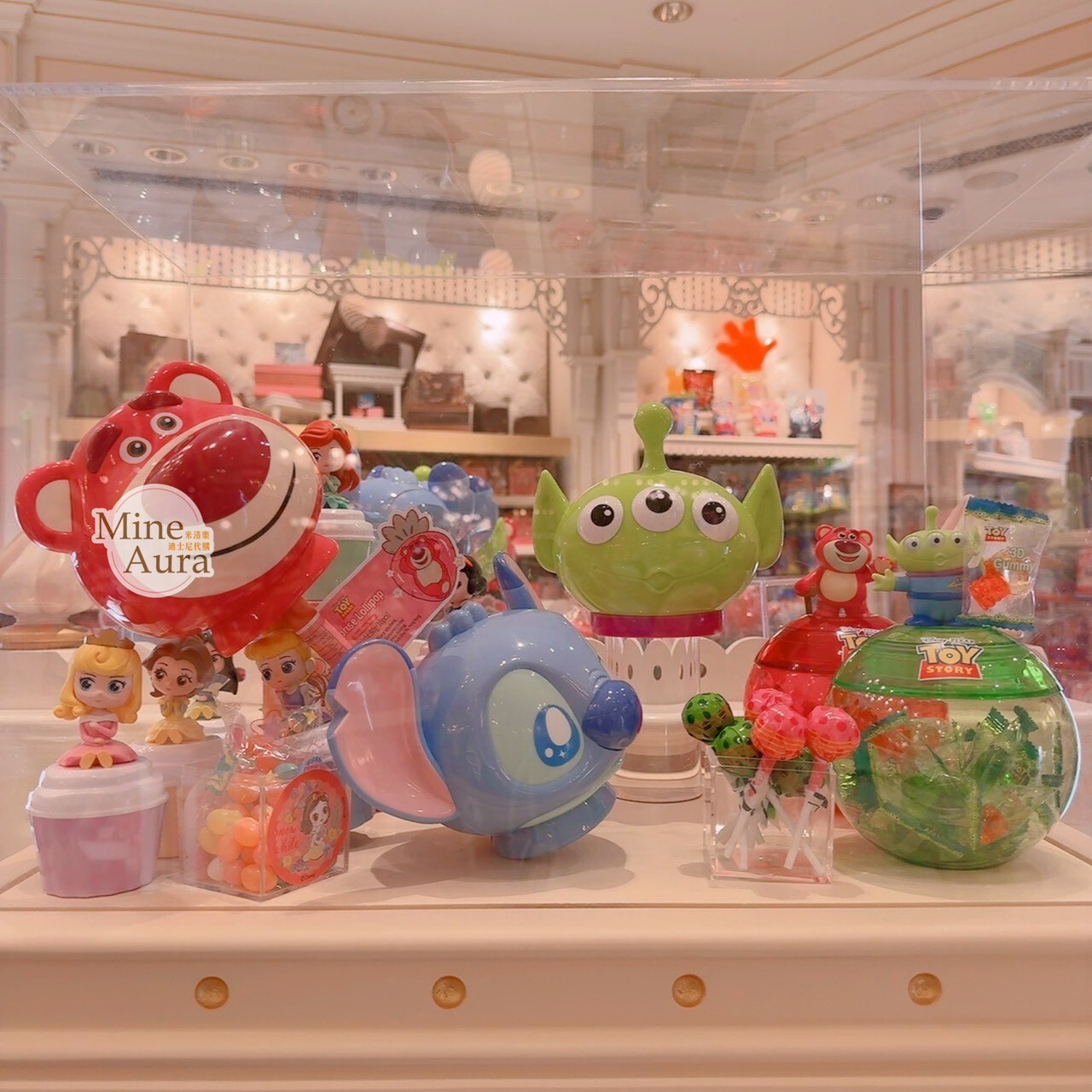 三眼怪 Alien 立體公仔 球狀 造型 糖果盒 玩具總動員 Toy Story -香港迪士尼樂園