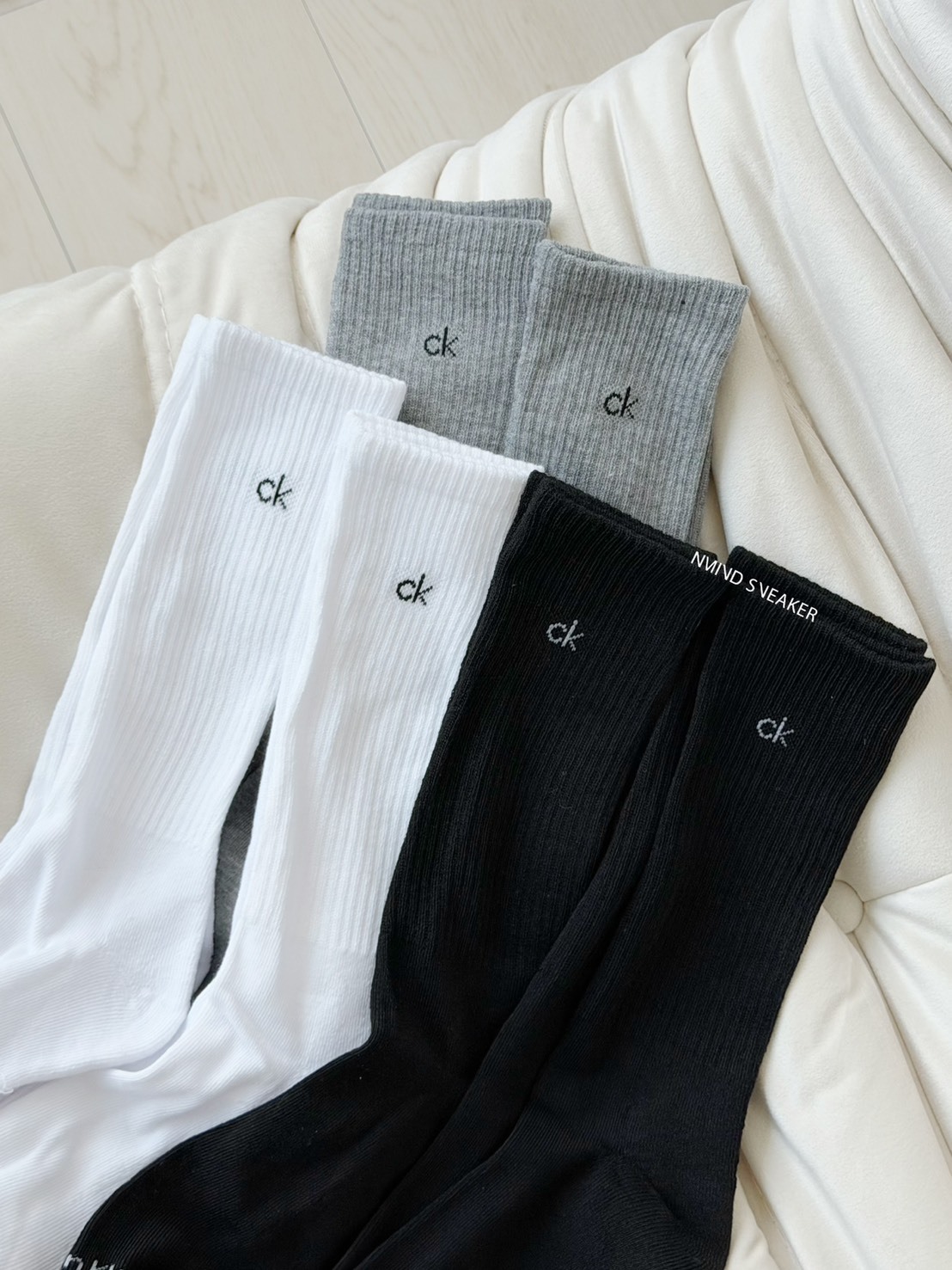 <快速出貨> Calvin klein 長襪 6入一組