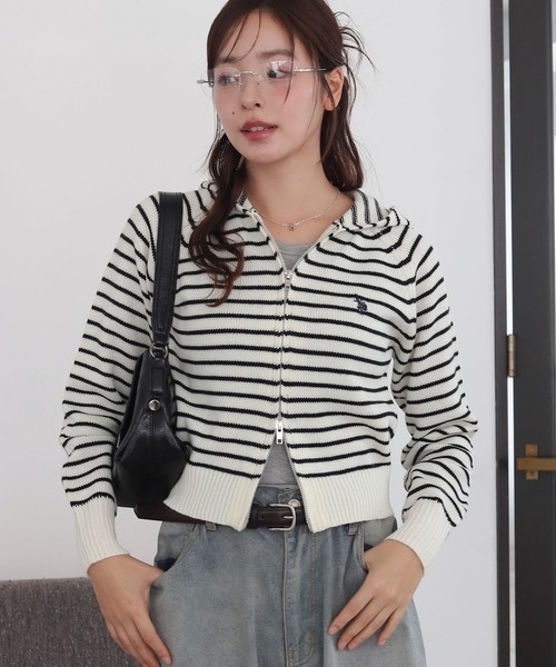 U.S. POLO ASSN. / Zip Knit Jacket 新色