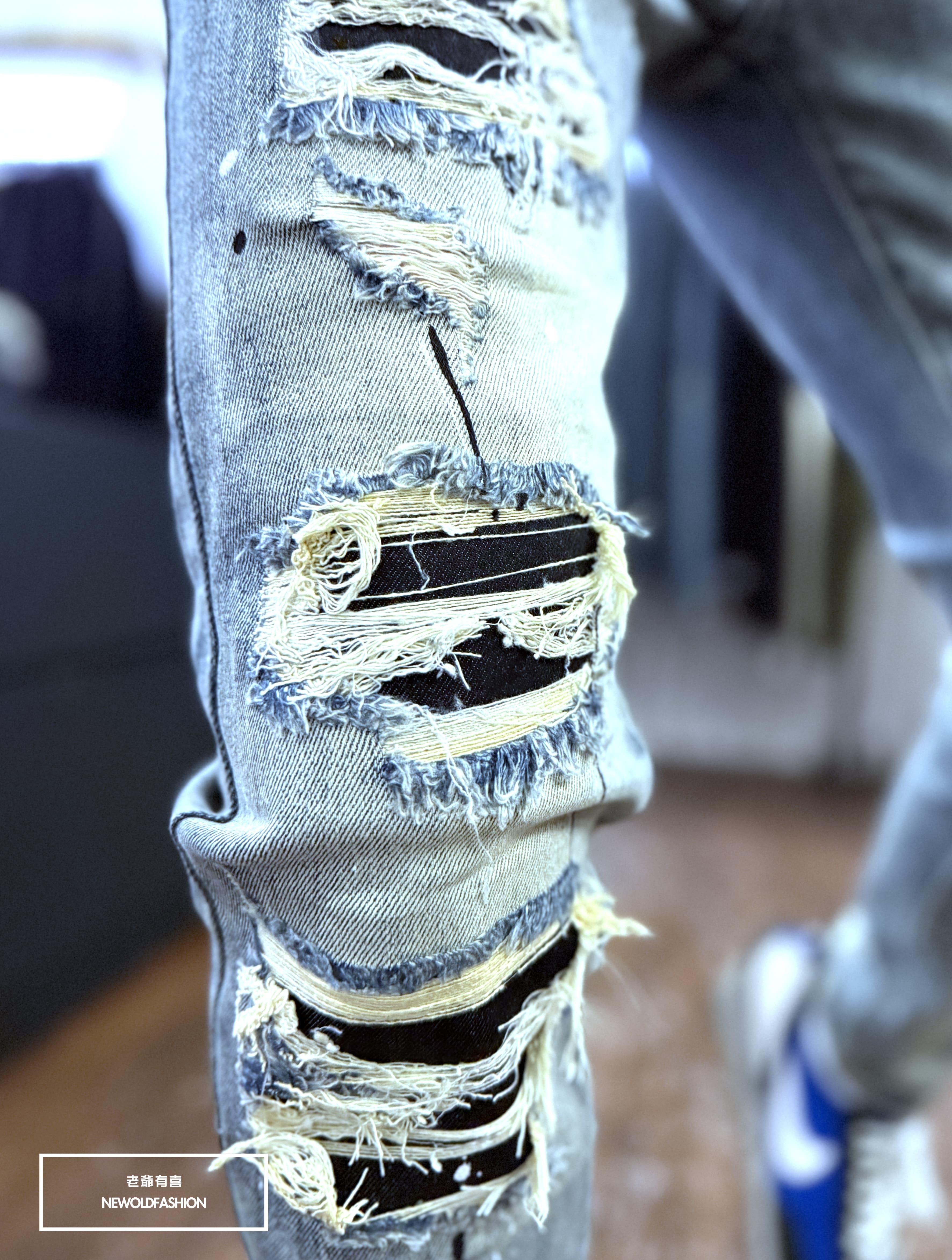 『官網限定』重磅對比噴漆大破壞小直筒(NOF25123083)