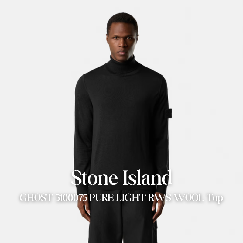 【代購】STONE ISLAND GHOST 5100075 純淨輕量 RWS 羊毛上衣