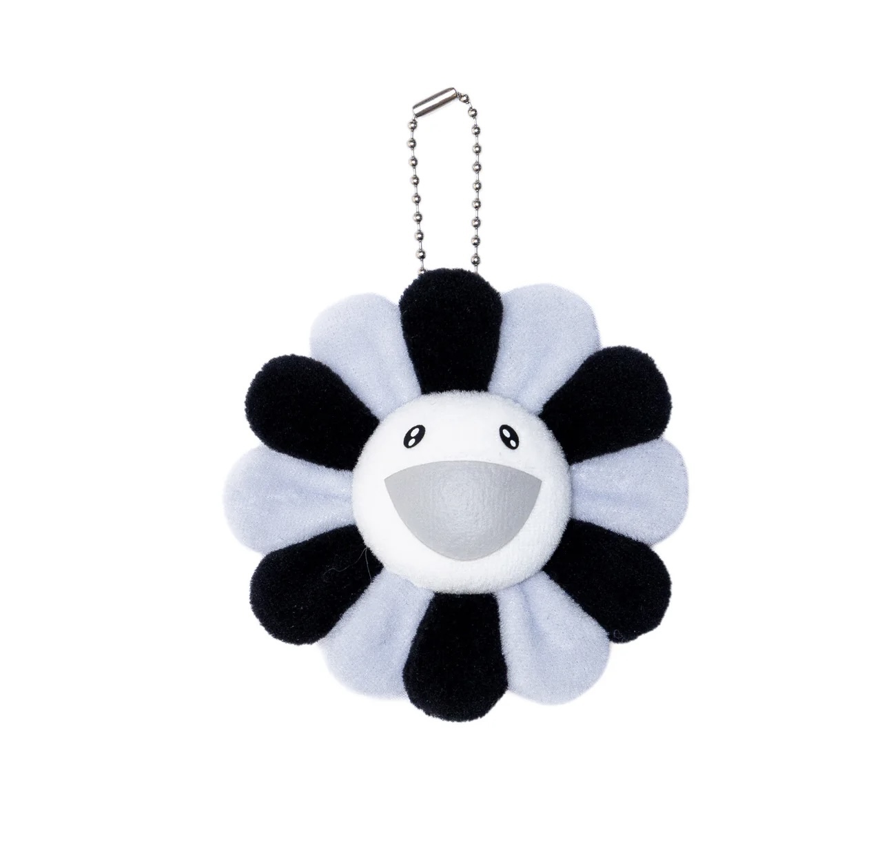 260122 村上隆新品限定黑灰花花掛飾連扣針