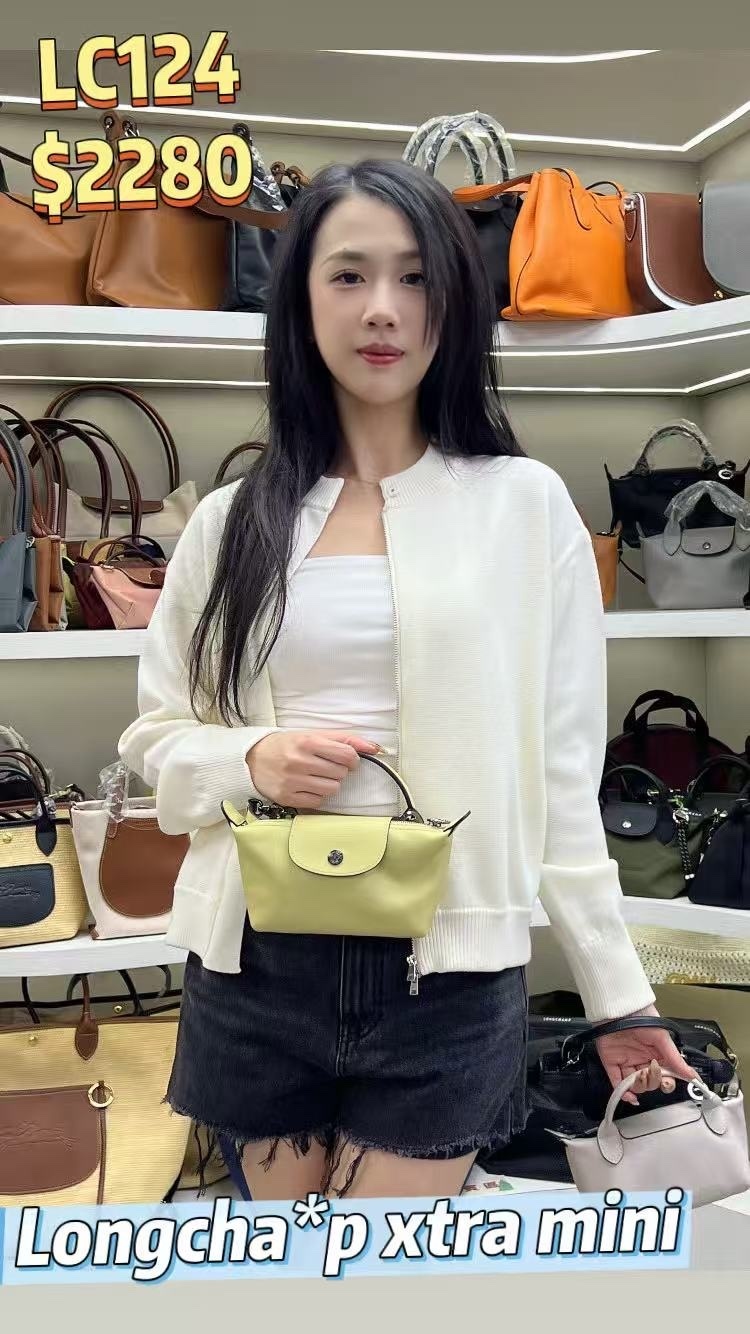 LC124   LE PLIAGE XTRA 迷你皮革手提包 34205 987 244 -T