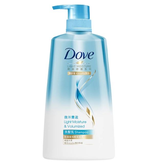 Dove多芬微米豐盈洗髮乳（0%矽）700ml