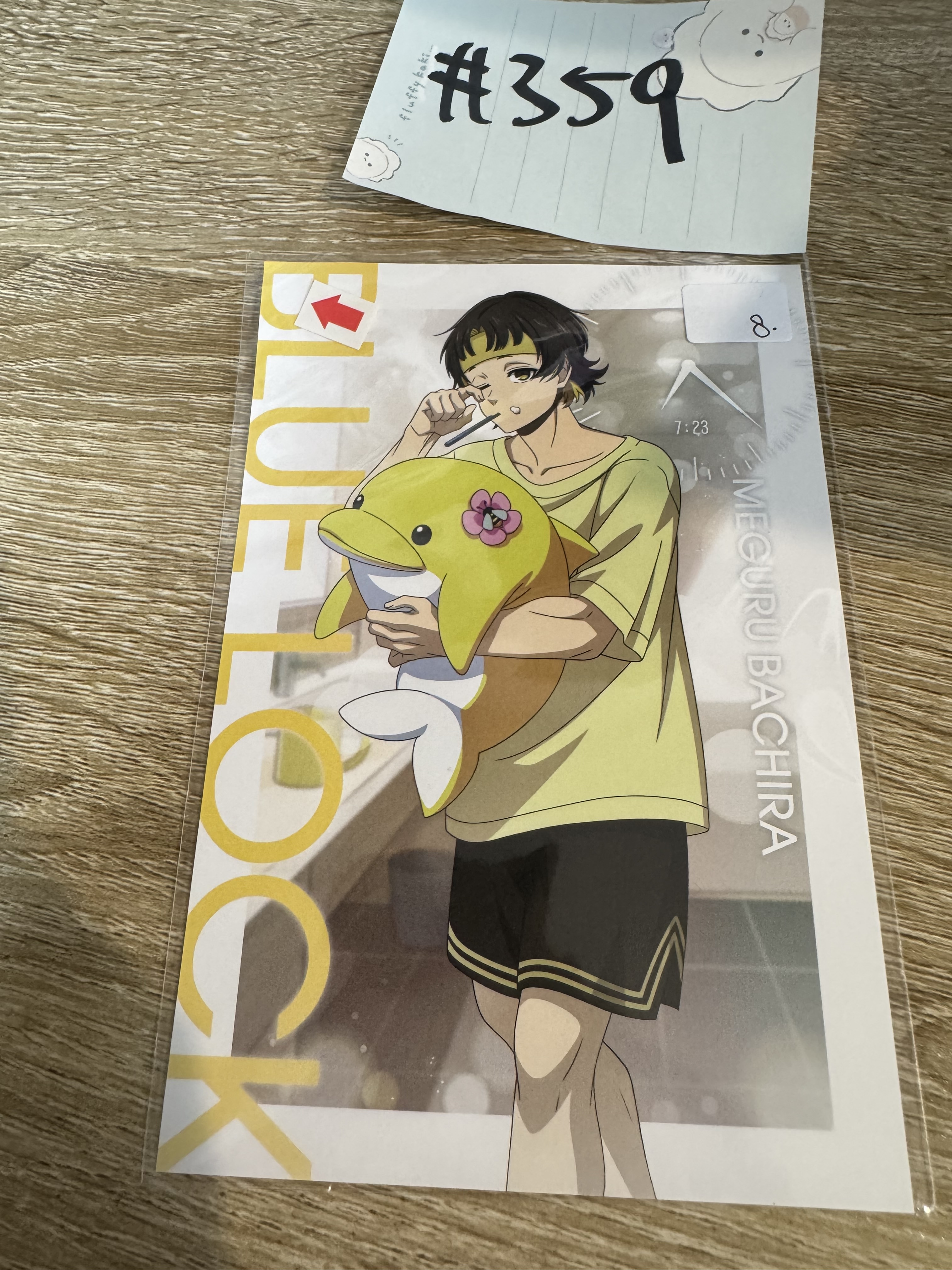 BlueLock 蜂樂 明信片 瑕#359