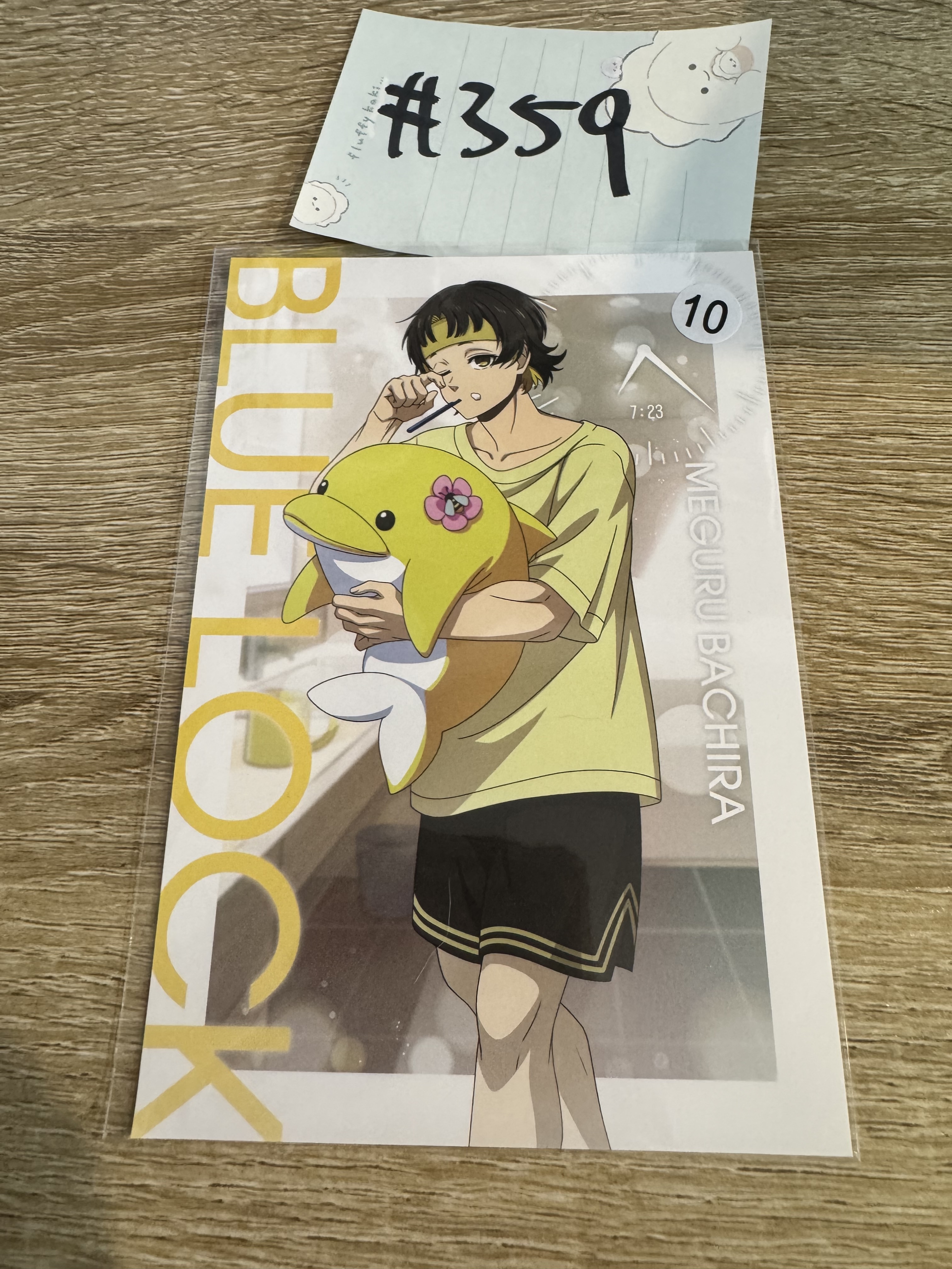 BlueLock  蜂樂  明信片#359