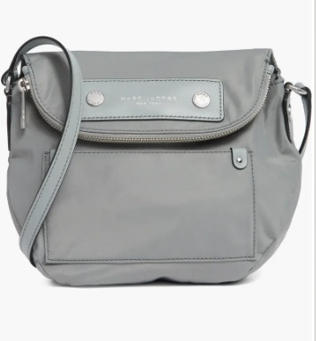 OBS256 Marc Jacobs Preppy Nylon Mini Messenger Bag 25.4 × 20.3 × 7.6 cm