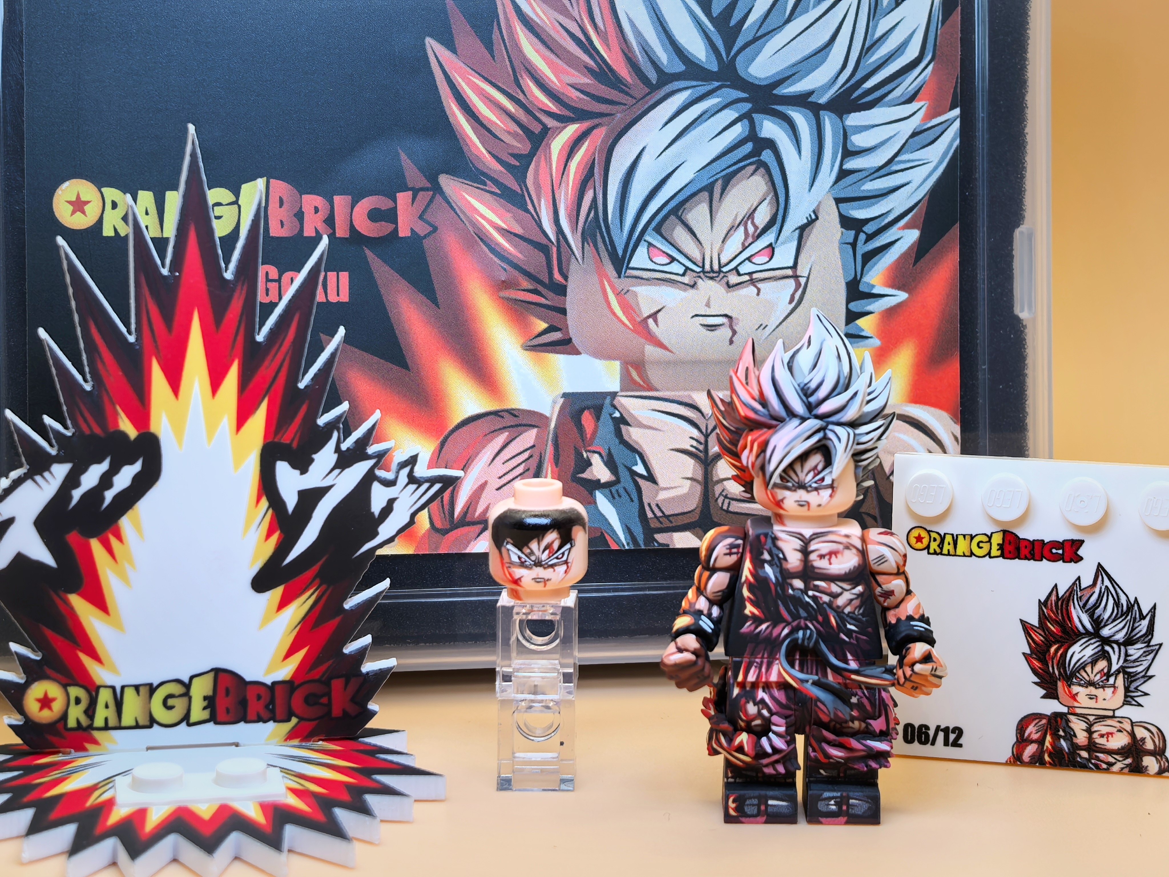 [Orange][Preorder]  Son Goku - White Ver [UVprinted]