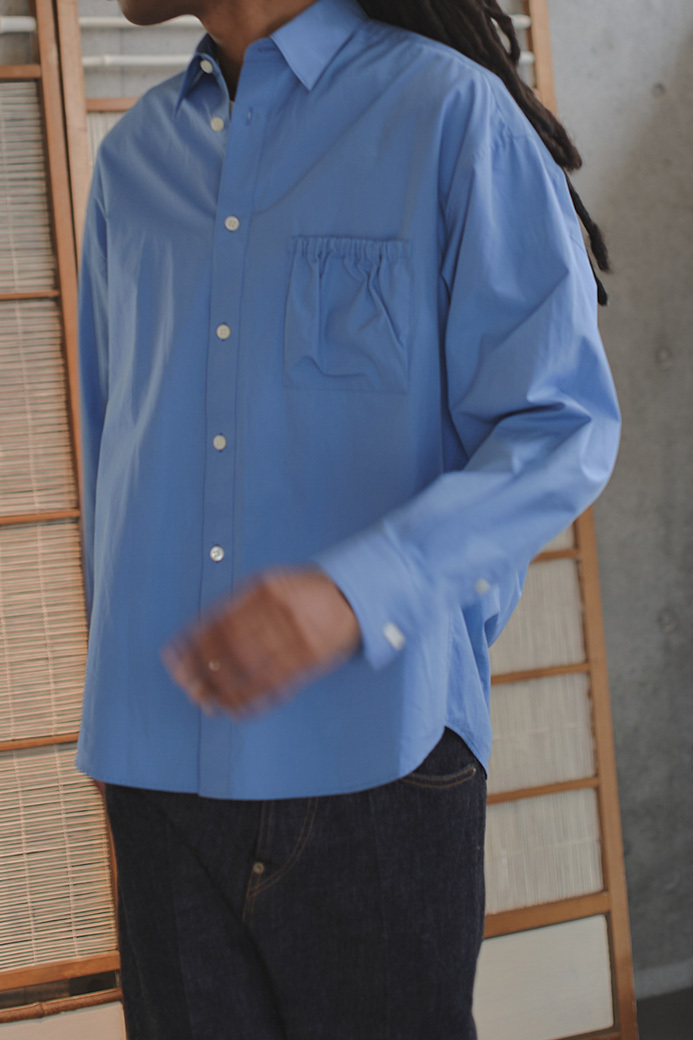 REFOMED WRIST PATCH SLOUCH SHIRT