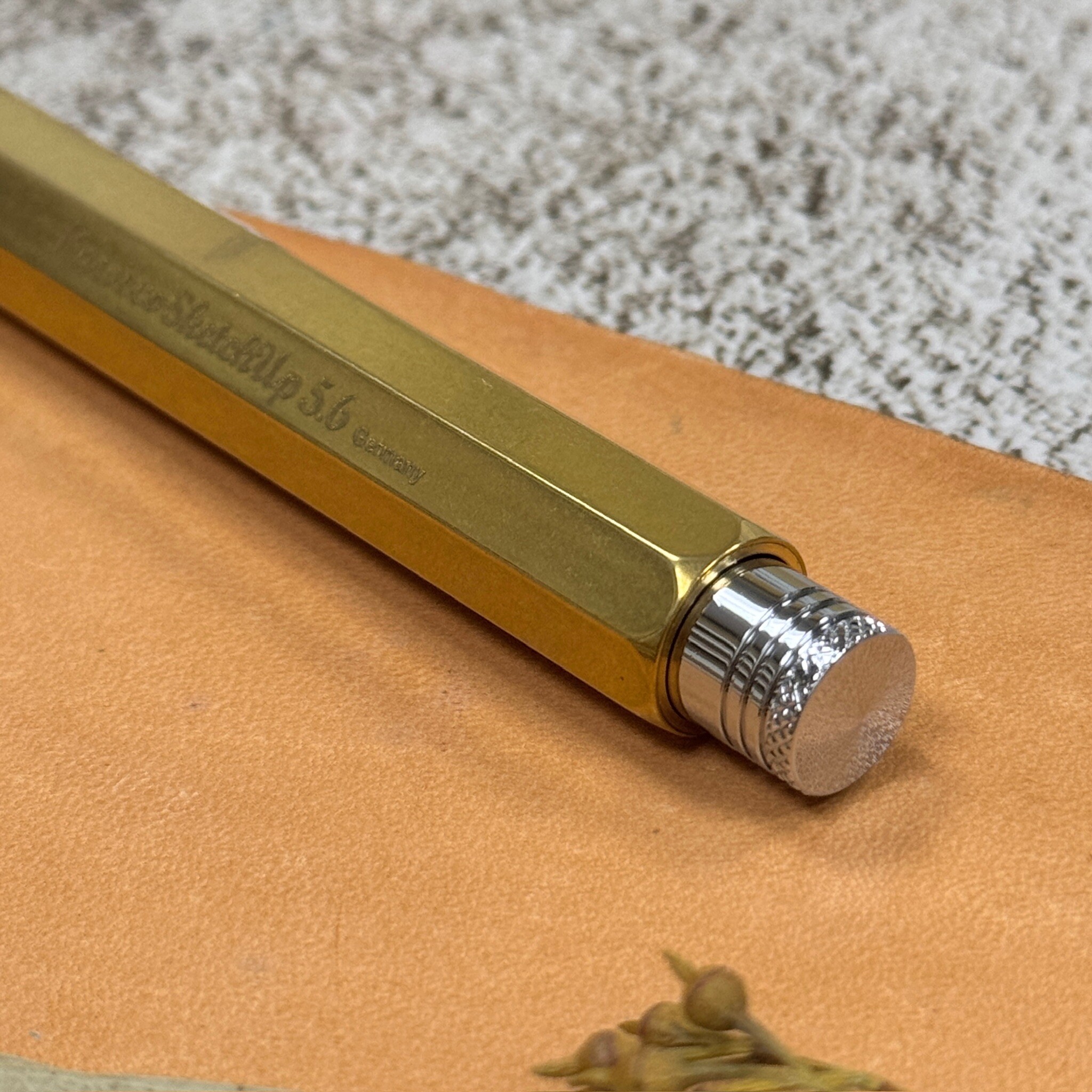 德國 KAWECO ｜ SKETCH UP Brass 黃銅草圖筆