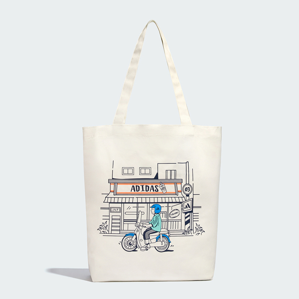 Adidas 愛迪達 Spw Taipei Tote KW1153 托特包 城市生活系列 肩背 手提 米