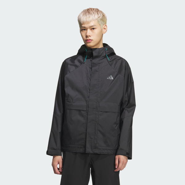 Adidas 愛迪達 Th Wv Jkt KR2493 男 連帽外套 保暖 運動外套 防風 黑 亞版