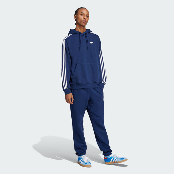 Adidas 愛迪達 Baggy Hoodie JP1075 男 連帽上衣 帽t 連帽長袖 深藍 白 亞版