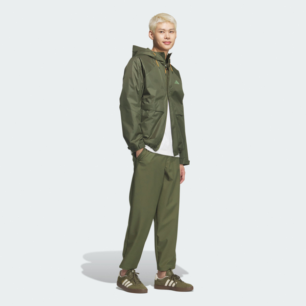Adidas 愛迪達 Th Wv Jkt KR2494 男 連帽外套 保暖 運動外套 防風 綠 亞版