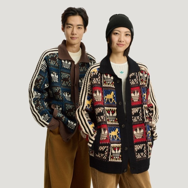 Adidas 愛迪達 Crft Ff Jkt U KR2801 男女 毛衣 外套 休閒穿搭 黑 亞版