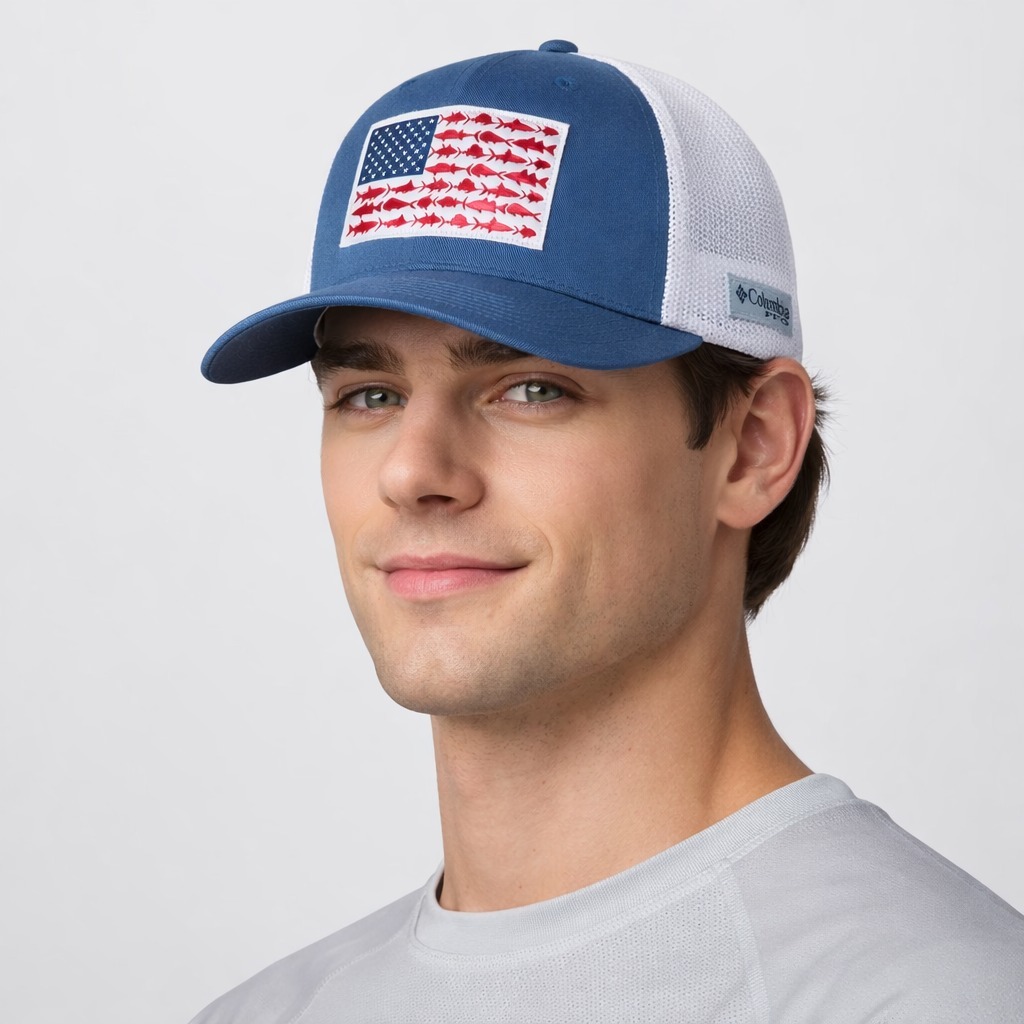 OBS263  Columbia PFG Fish Flag™ Mesh 棒球帽