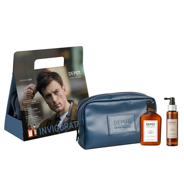 DEPOT 提振頭皮甦活保養組