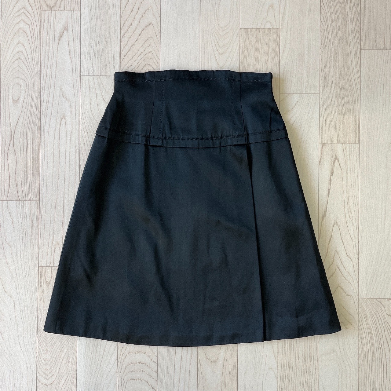 Jean Louis Scherrer法國製黑色半裙