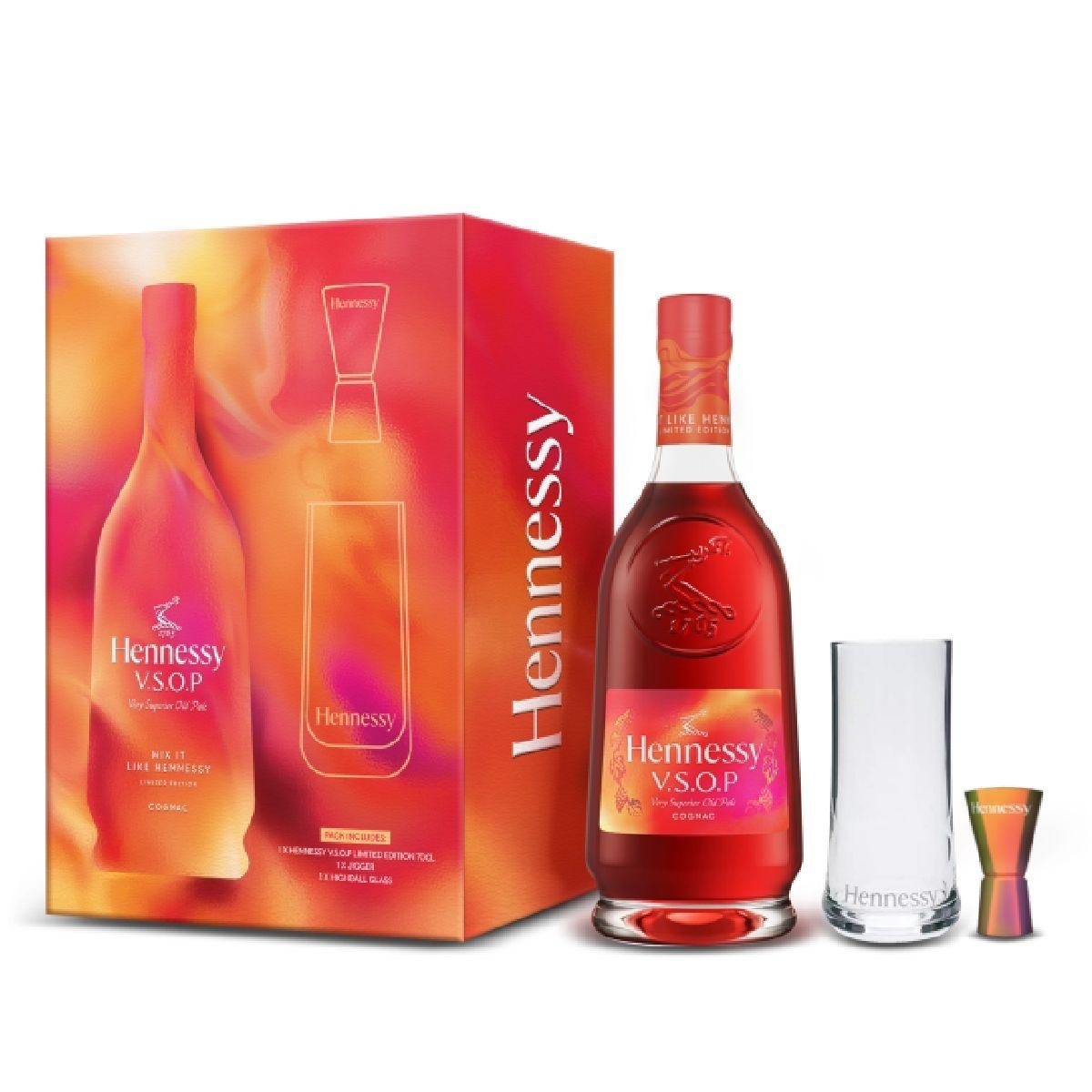 軒尼詩VSOP 特別版 700ml 連酒杯調酒器套裝