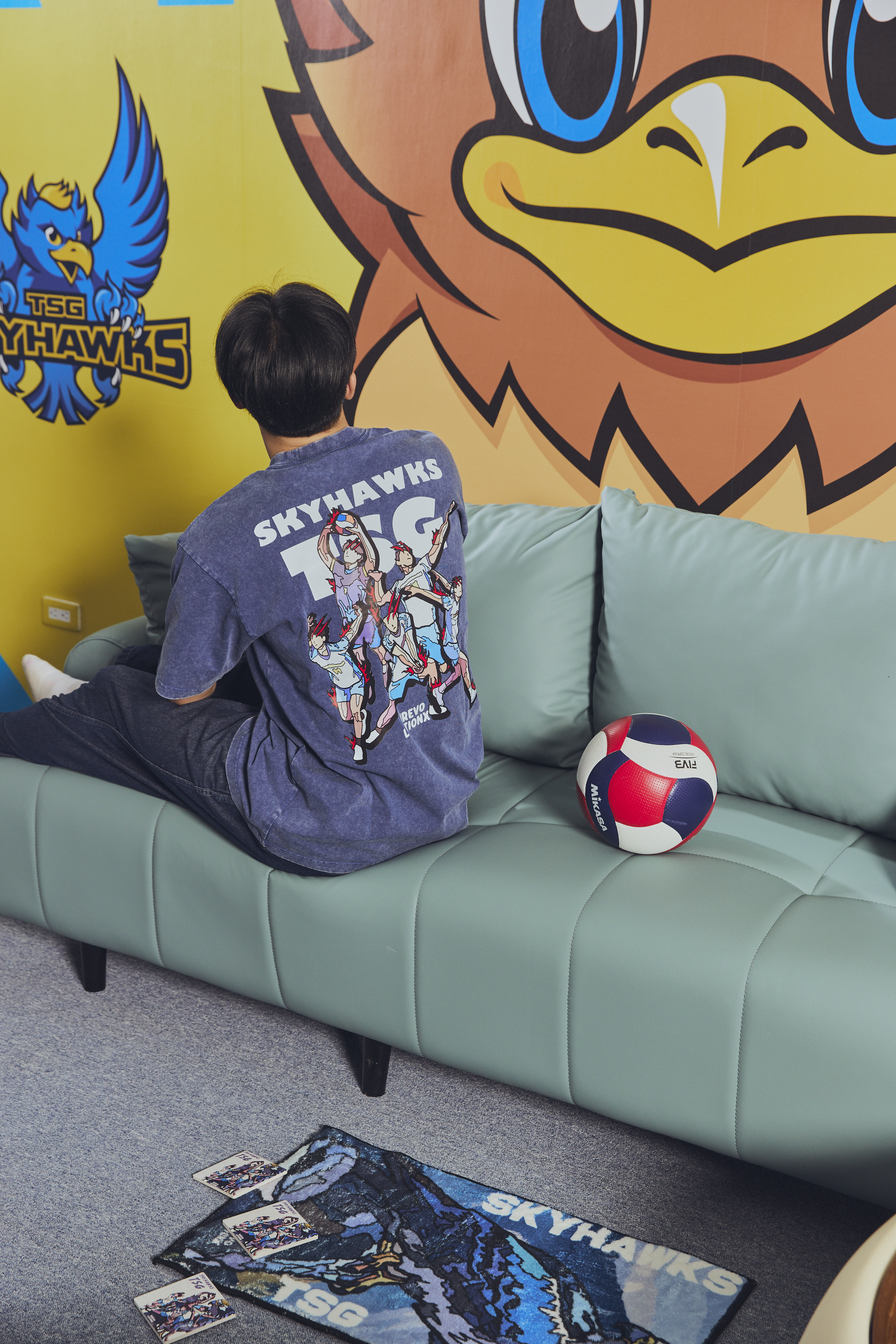 WOOLEEX聯名｜天鷹集結水洗T