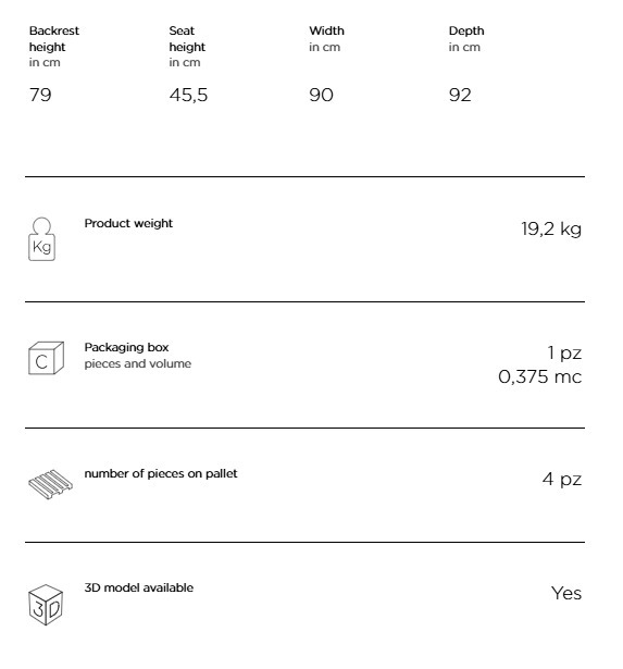 Maximo Poltrona - Nardi