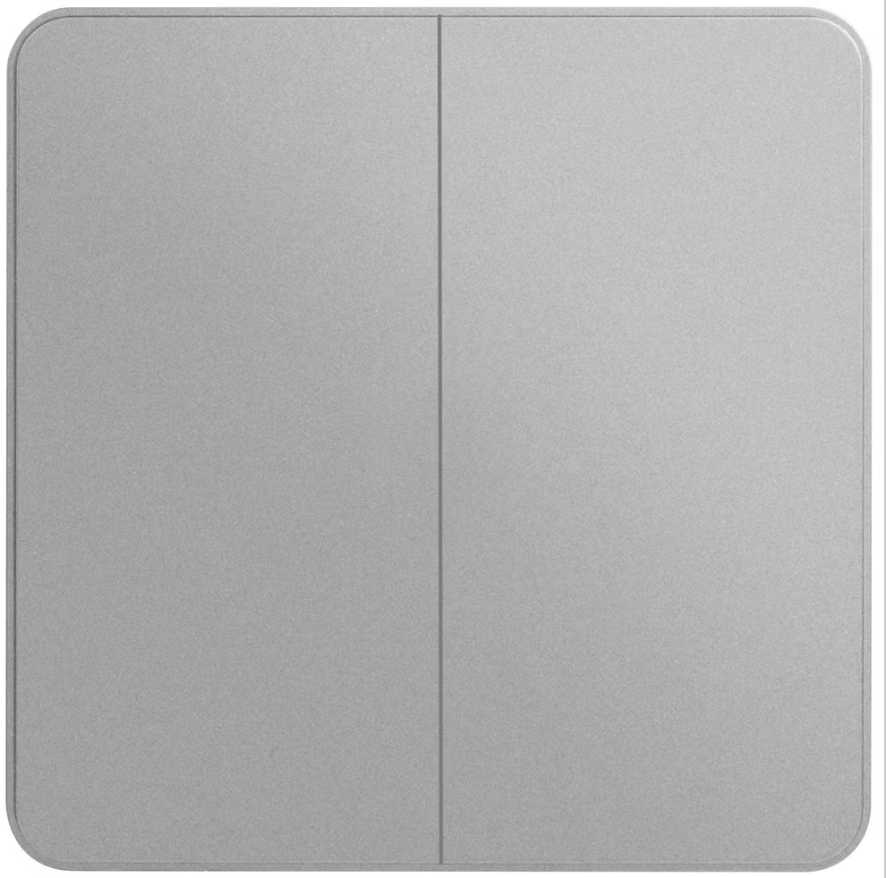 Hager Dream 二位雙控 開關掣 (白色/典雅金/騎士黑/星際灰)