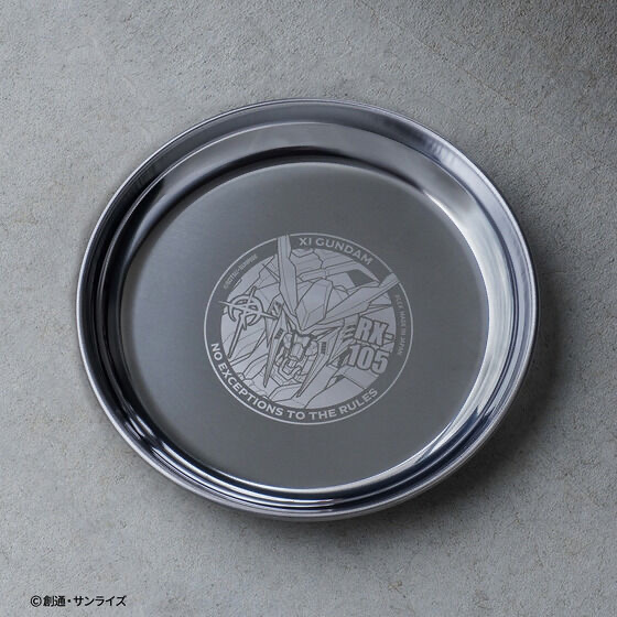 245114 Pbandai 預訂 2026/3月 機動戦士ガンダム　閃光のハサウェイ　キルケーの魔女 ステンレスプレート16cm Ξガンダムモデル