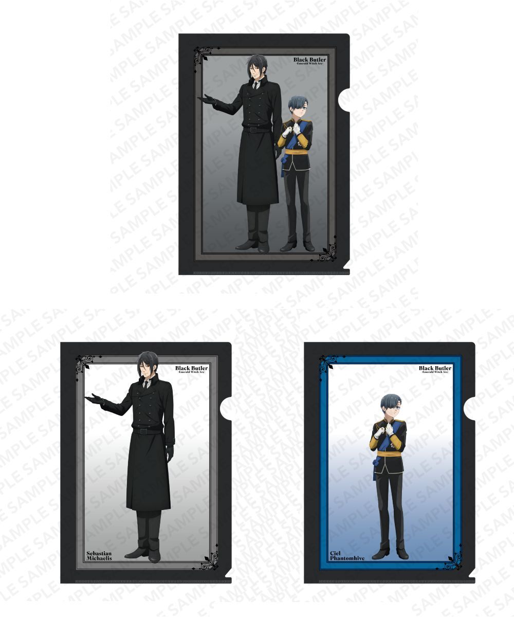 預購-TV動畫「黑執事 綠之魔女篇」A4 File夾 系列【日本進口精品】