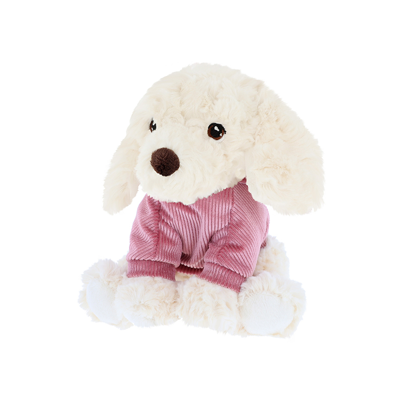 Keel Toys Keeleco Puppy in Hoodie Bichon Frise 帽T可愛小比熊