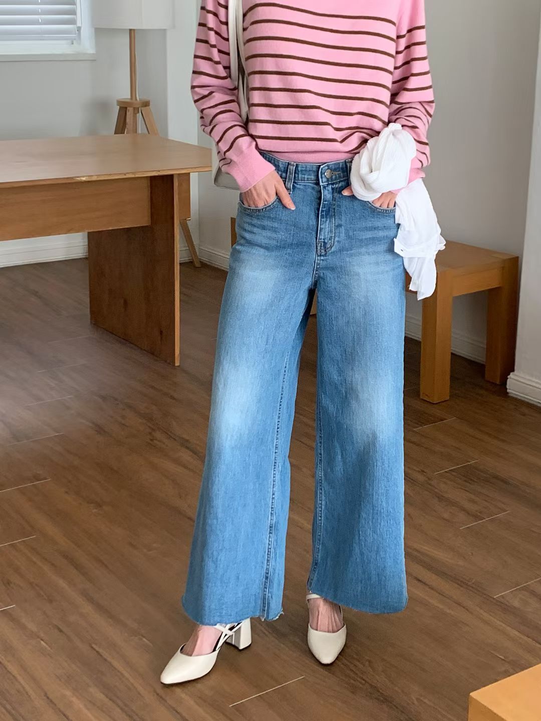 高質遮肥4季料直腳牛(34101)